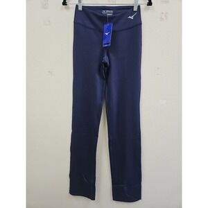 Mizuno Performance Pants Womens Small Long Yoga  Athletic Training Stretch  NWT
